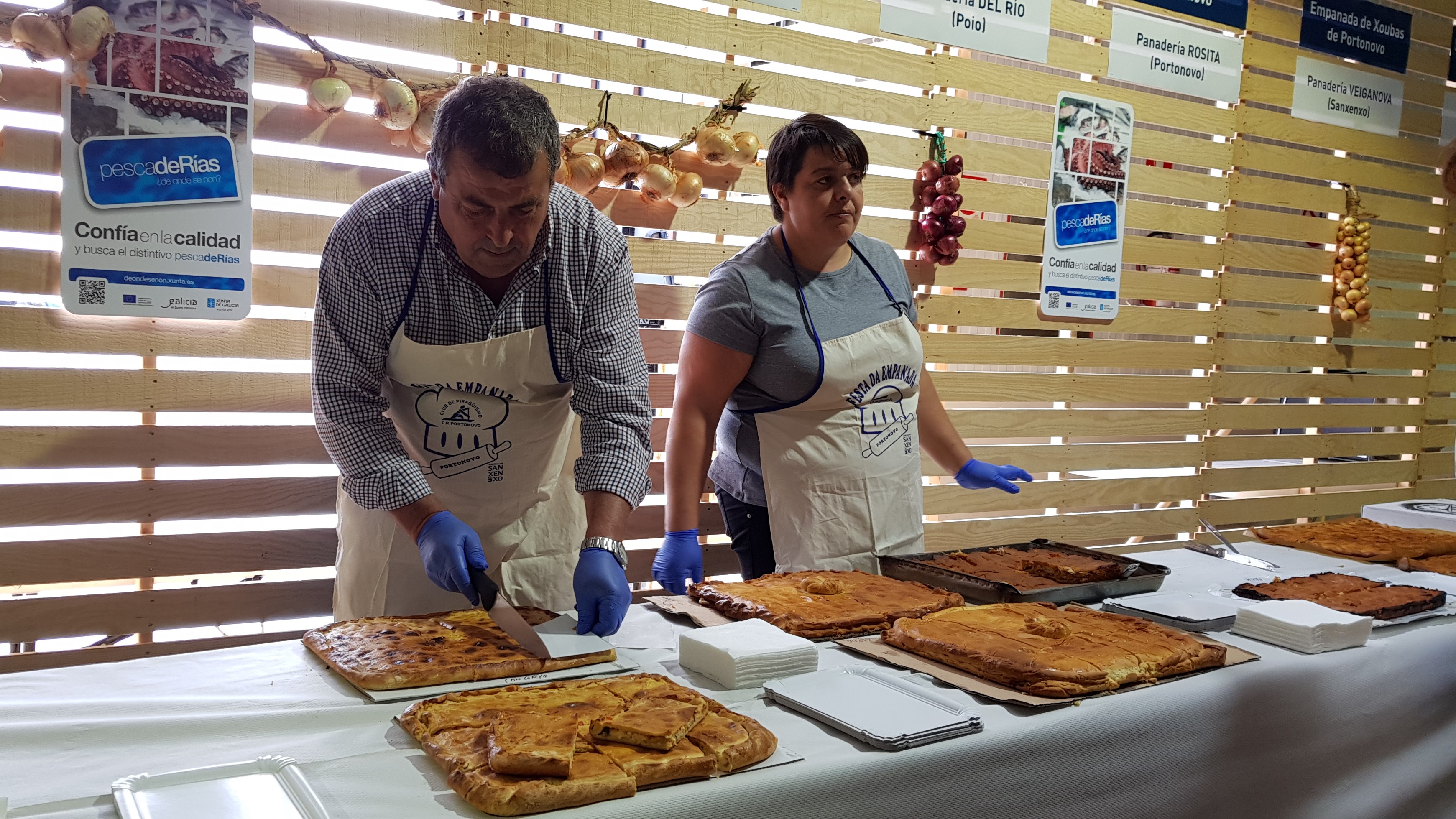 I Fiesta de la empanada marinera de Portonovo con producto pescadeRías