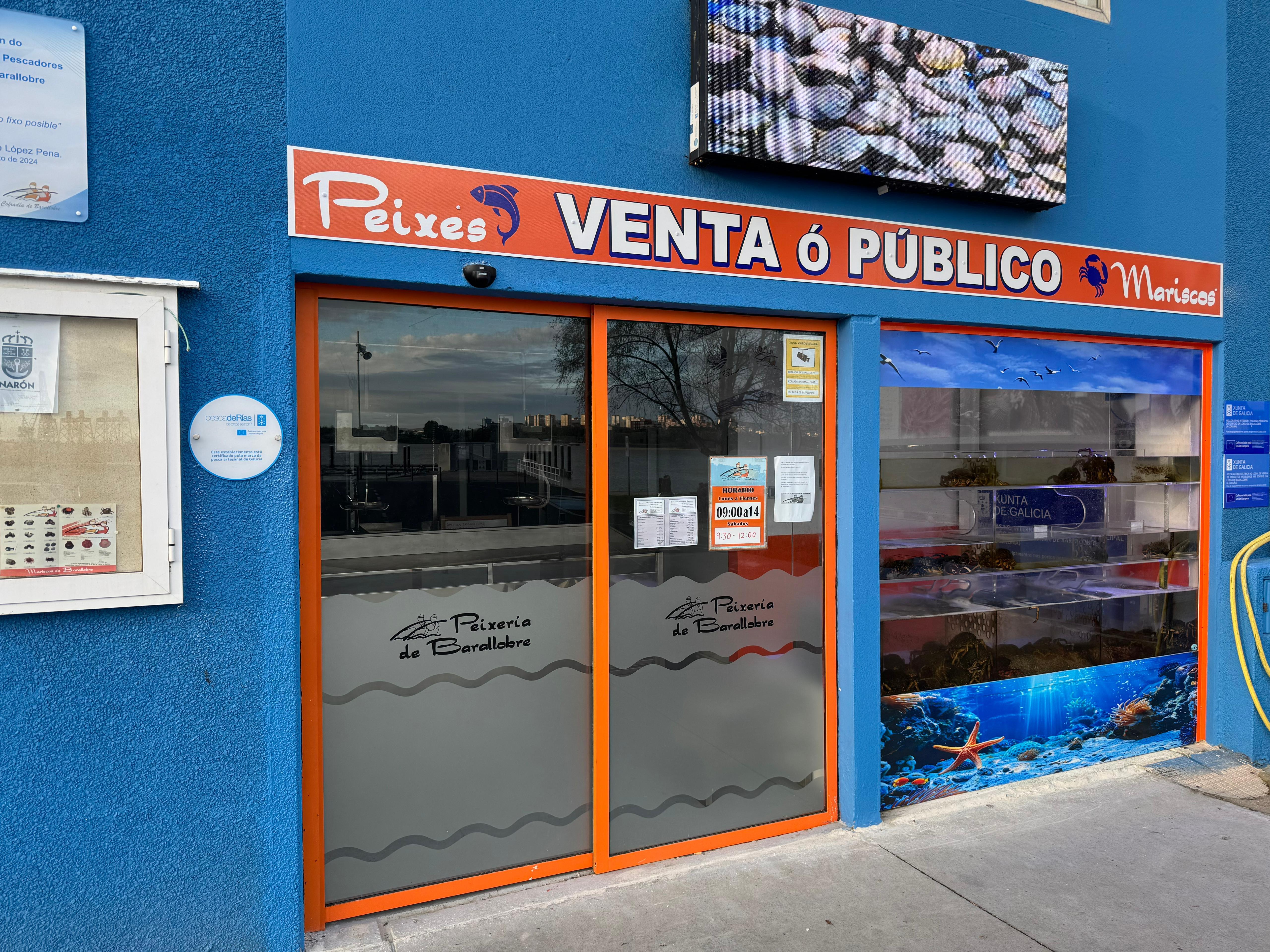 A peixería de Barallobre