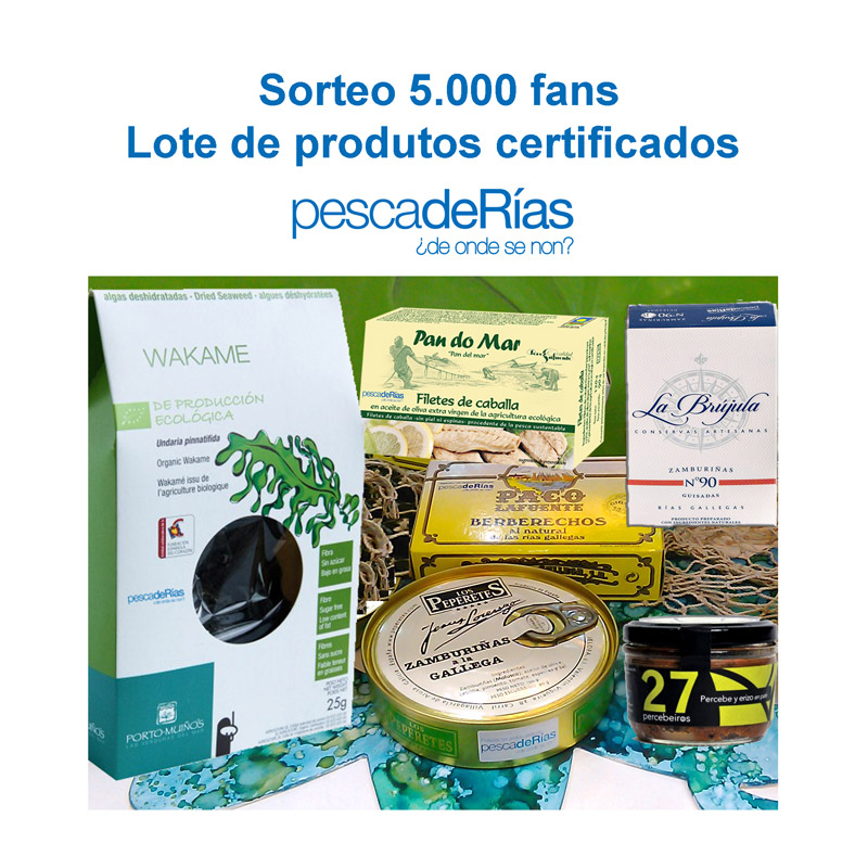 Lote produtos pescadeRías