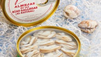 Almejas al natural