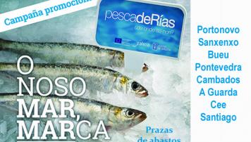Hoxe comeza a campaña promocional pescadeRías en prazas de abastos